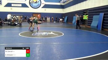 126 lbs Prelims - Noah Carroll, Mill Valley vs Khyler Brewer, Staley