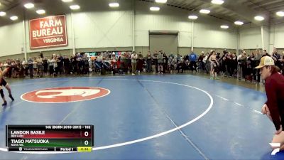 102 lbs Champ. Round 2 - Landon Basile, Red Lion vs Tiago Matsuoka, Nova WC