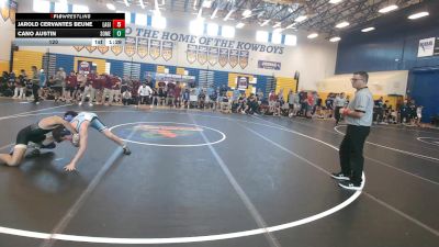 120 lbs Finals (8 Team) - Cano Austin, Somerset vs Jarold Cervantes Beune, Lake Gibson