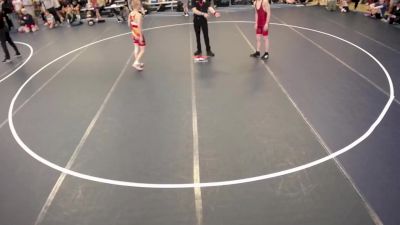 126 lbs Quarters - Kaston Clarke, Flat Earth Wrestling Club vs Carson Ebner
