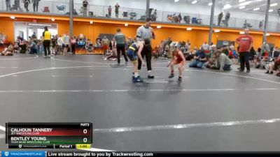 62 lbs Cons. Round 1 - Calhoun Tannery, Jet Wrestling Club vs Bentley Young, Team Bear Wrestling Club