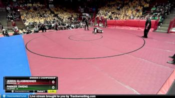 106 lbs D1/d2/d3 Finals (sat 3:00 P.m.) - Jerrin Glasbrenner, Fennimore vs Parker Owens, Coleman