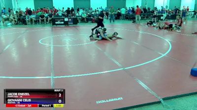 187 lbs Round 1 (8 Team) - Jacob Endzel, Maryland vs Giovanni Celis, Indiana