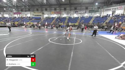 125 lbs Consi Of 16 #2 - Mason Waggoner, Windsor Middle School vs Joshua Arellano, Lamar Middle School