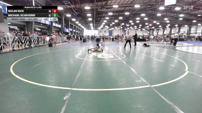 120 lbs Round Of 64 - Nolan Rice, PA vs Michael Echeverri, NJ