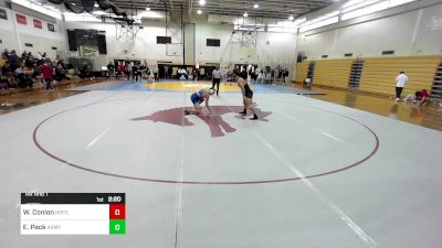 197B lbs Rr Rnd 1 - Will Conlon, Hofstra Unattached vs Eli Pack, Army West Point