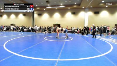 126 lbs Cons. Round 2 - William Minarcik, New Jersey vs Tomas Melendez, Virginia