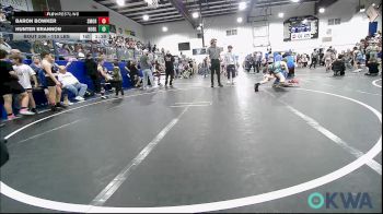 110 lbs Rr Rnd 1 - Baron Bowker, Southmoore SaberCats Wrestling vs Hunter Brannon, Noble Takedown Club