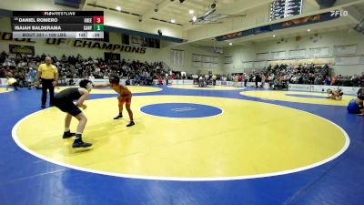 109 lbs Consi Of 16 #1 - Daniel Romero, Greeley Central (CO) vs Isaiah Balderama, Canyon View (AZ)