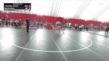 80 lbs Cons. Round 2 - Maxwell Bloom, Victory School Of Wrestling vs Emilio Davila, Ringers Wrestling Club