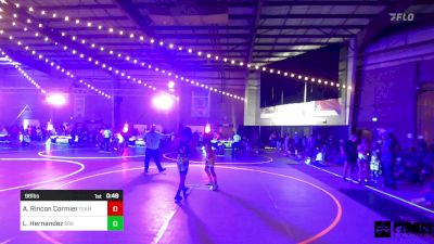 98 lbs Consi Of 4 - Aly Rincon Cormier, Team Aggression vs Lionel Hernandez, 806 Takedown Wreslting