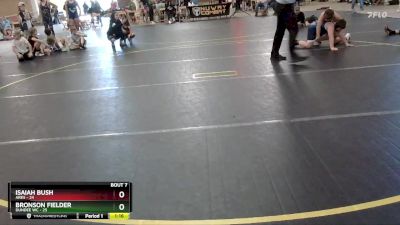 115 lbs Round 3 (6 Team) - Bronson Fielder, Dundee WC vs Isaiah Bush, Ares