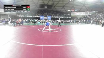 Boys 4A 132 lbs Cons. Round 5 - Jackson Losee, Graham-Kapowsin vs Victor Luna, Chiawana