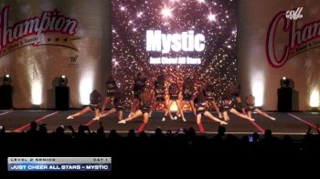 Just Cheer All Stars - Mystic [2025 L2 Senior Day 1] 2025 Champion Cheer and Dance Grand Nationals