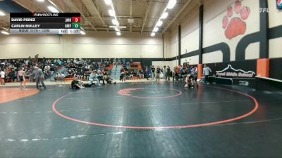 120B Round 3 - Carlin Mulley, Greybull/Riverside vs David Perez, Jackson Hole