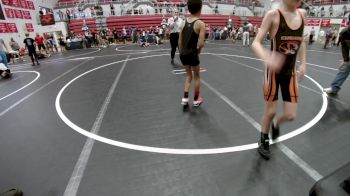 67 lbs Semifinal - Kaiden Jones, Midwest City Bombers Youth Wrestling Club vs Gunner Leverich, Cushing