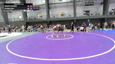 Junior Boys GR - 190 lbs Cons. Round 3 - Marko Dzodzo, CA vs Jayden Cox, WA