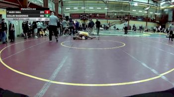 106 lbs Cons. Round 5 - Collin Bagdonas, Perrysburg vs Alex Hall, St Plus X