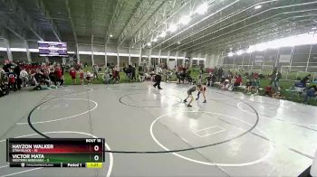 63 lbs Quarters & Wb (16 Team) - Victor Mata, Western Nebraska vs Hayzon Walker, Utah Black