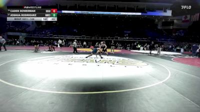 144 lbs Cons. Round 3 - Joshua Rodriguez, Merrill West vs Caden Bowerman, Hughson