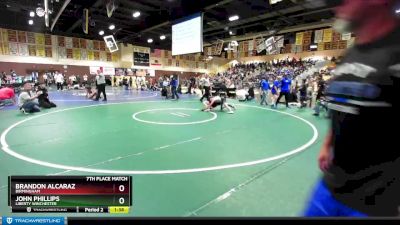 102 lbs Cons. Semi - Isaiah Giron, Oceanside Wresling Club vs Elias Pedroza, Granite WC