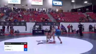 74 kg Rnd Of 64 - Jessy Diaz, Dubuque RTC vs Josiah Quiroz, California