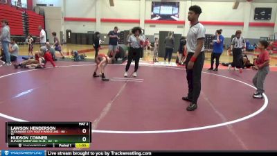 8U - 56 lbs Round 4 (6 Team) - Hudson Conner, Elevate Wrestling Club - 8U vs Lawson Henderson, Alexander City Youth Wrestling - 8U