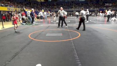 60 lbs Round Of 32 - Vincenzo Destefano, Charleroi vs Tanner Lotier, West Shore