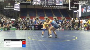 132 lbs Cons 16 #2 - Liana Souza, Washington vs Grace Pauls, New York