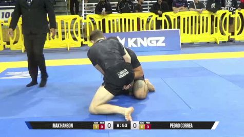 Pedro Correa vs Max Hanson 2025 Pan IBJJF Jiu-Jitsu No-Gi Championship