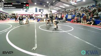 55 lbs Quarterfinal - Finn Morse, Sallisaw Takedown Club vs Adam Brummett, Sperry Wrestling Club