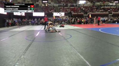 146 lbs Semifinal - Isaac Kosmann, Cody Wrestling Club vs Cooper Clark, Frenchtown Wrestling Club