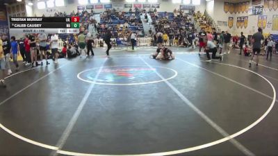 190 lbs Champ. Round 2 - Caleb Causey, McKeel Academy vs Tristan Murray, Land O Lakes