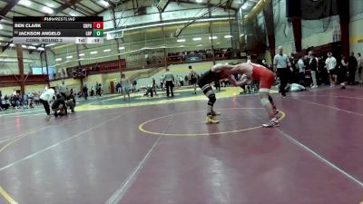 175 lbs Cons. Round 2 - Jackson Angelo, Lake Highland Prep vs Ben Clark, Crown Point