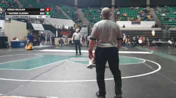 5A 144 lbs Cons. Round 2 - Kayden Clough, Moody Hs vs Jonah Gillilan, West Point High School