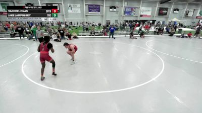 JR BOYS HARD LUCK - 155.6-156 Champ. Round 2 - Vander Jonas, CWC Thunder vs Jake Jampolsky, Thorobred Wrestling Club