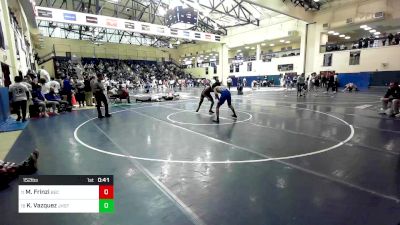 152 lbs Consi Of 8 #1 - Marco Frinzi, Bethlehem Catholic vs Kawayran Vazquez, Jesuit High School - Tampa