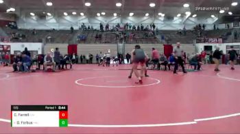 170 lbs Quarterfinal - Dylan Forbus, Franklin Wrestling Club vs Crew Farrell, Frankton