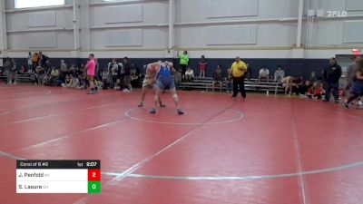 190-O lbs Consi Of 8 #2 - John Penfold, MI vs Skyler Lasure, OH