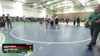 215 lbs Champ. Round 2 - Caden Arellano, Damien vs Carlos Bernal, Ontario