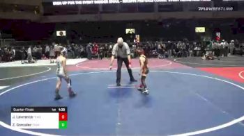 54 lbs Quarterfinal - Julian Lawrence, Team Aggression vs Zyler Gonzalez, Team Texas