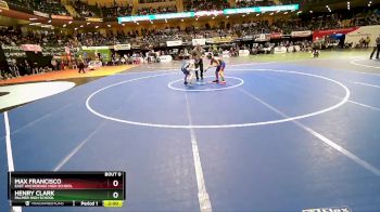 119 lbs Quarterfinal - Max Francisco, East Anchorage High School vs Henry Clark, Palmer High School