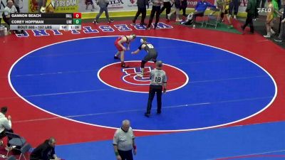 157 lbs Round Of 32 - Gannon Beach, Dallastown vs Corey Hoffman, Line Mountain
