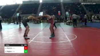 144 lbs Quarterfinal - Jackson Perkins, Northern AZ Wrestling vs Jordan Peglow, Maiko