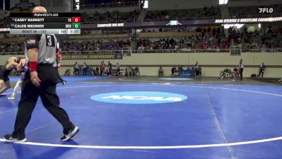 157 lbs Champ. Round 1 - Caleb Meunier, Minnesota St. vs Casey Barnett, Tiffin