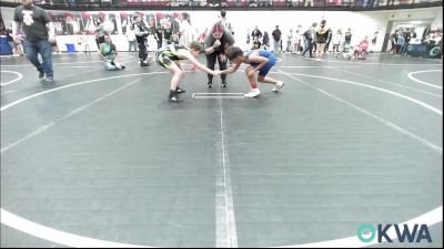 100 lbs Semifinal - Jeremiah Cisneros, Scots Wrestling Club vs Weston Floyd, Standfast