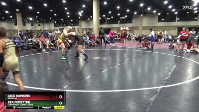 215 lbs Quarterfinal - Rex Forsythe, Community Combat Club vs Jack Hawkins, Ironclad