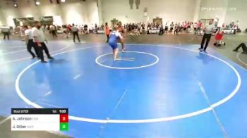 220 lbs Round Of 16 - Amir Johnson, Edison vs Jake Dillon, North Valley RTC