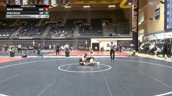 165 lbs Quarterfinal - Max Norman, Brown vs Evan Maag, George Mason University