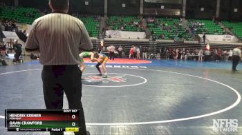 1A-4A 113 Cons. Semi - Gavin Crawford, Ashville vs Hendrix Keener, Piedmont